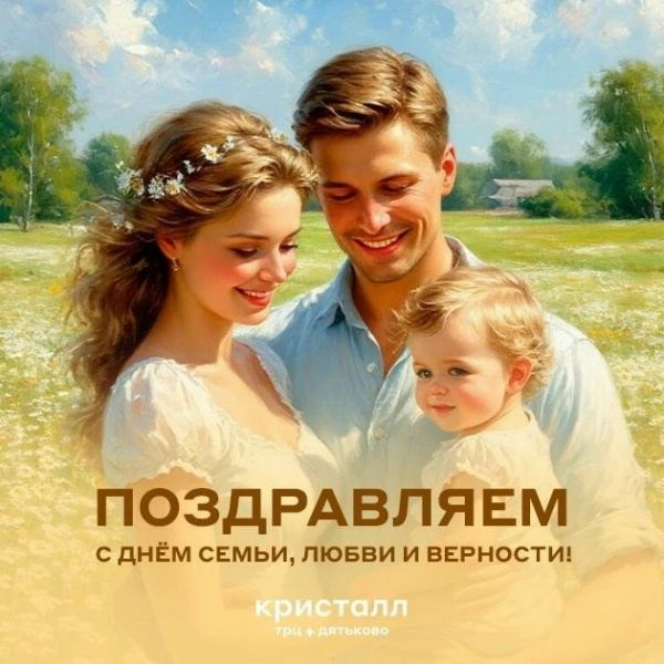 ДЕНЬ СЕМЬИ, ЛЮБВИ И ВЕРНОСТИ!